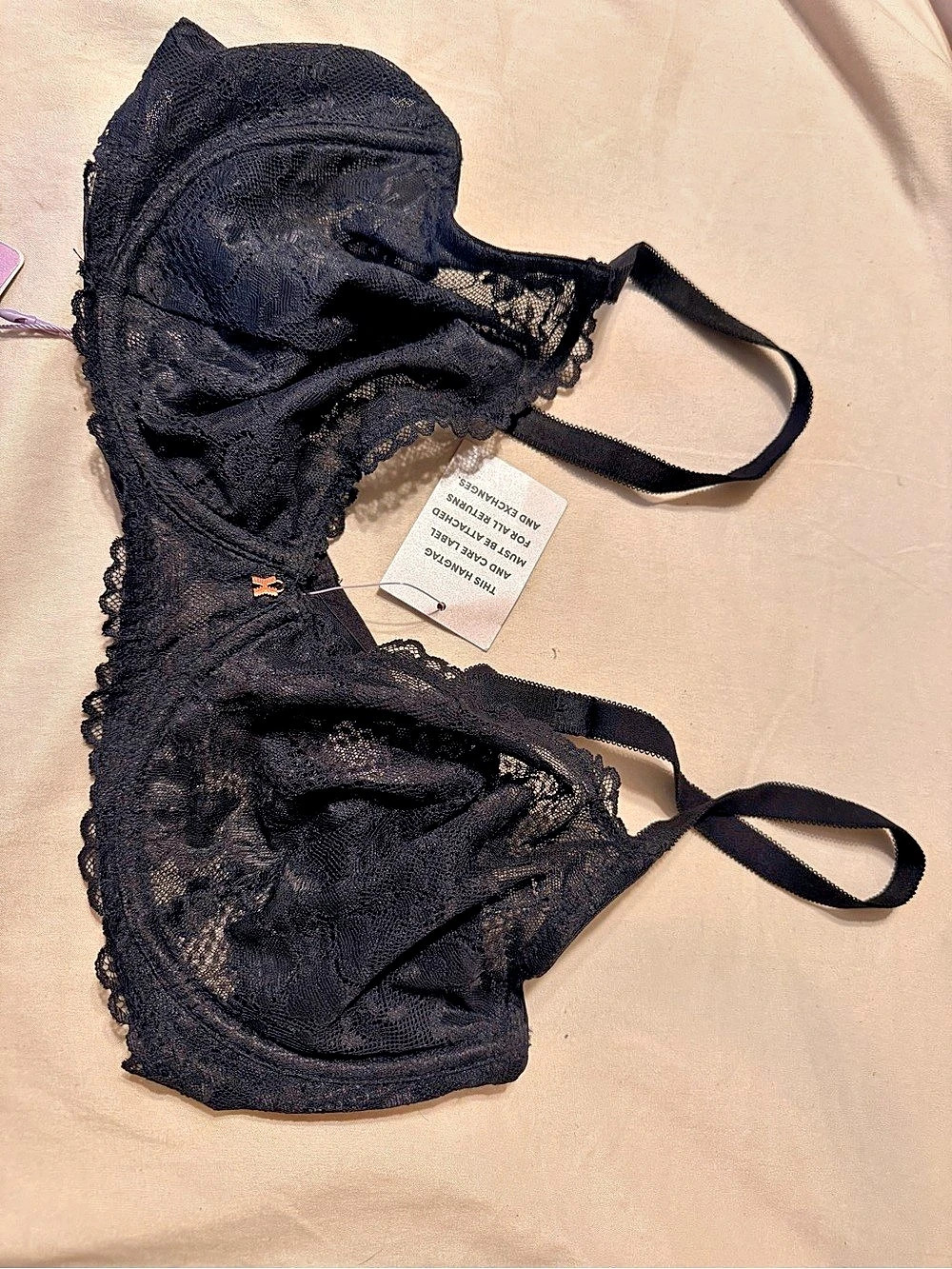 Hunkemöller Black Lace Bra 36C